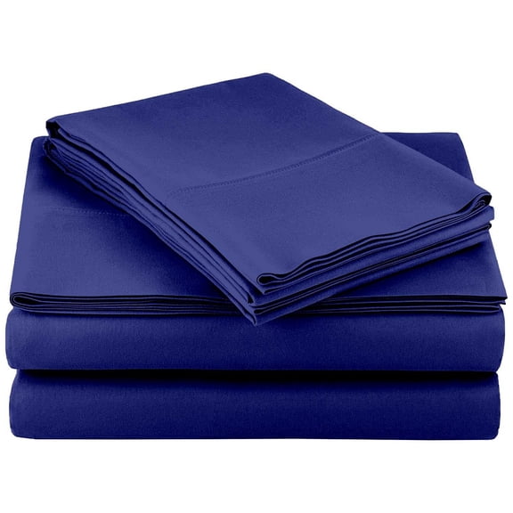 AbleHome Microfiber Bed Sheet Set Double Brushed 4 Piece Set Ultra Soft