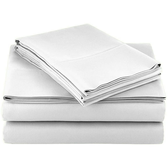 AbleHome Microfiber Bed Sheet Set Double Brushed 4 Piece Set Ultra Soft