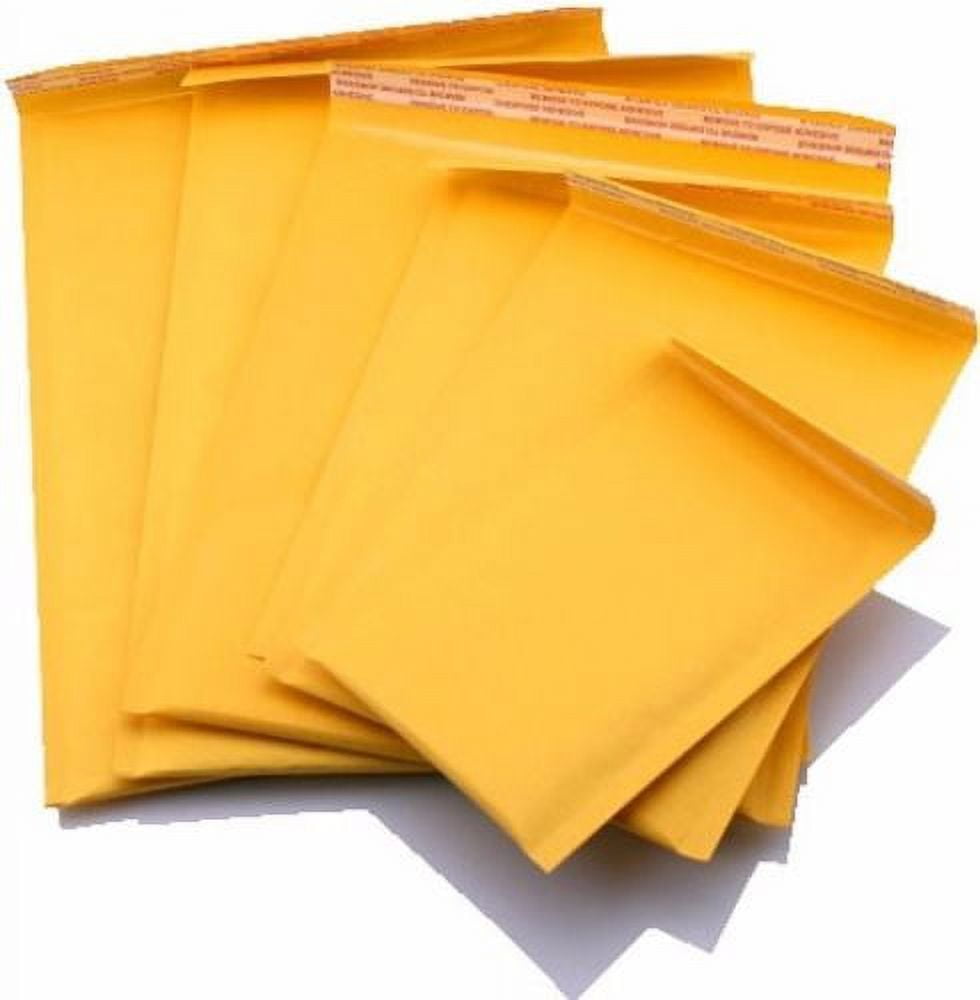 Lot De 100 Enveloppes Bulles Kraft Format #5 (10,5x16 Pouces) - Pour Envoi Sécurisé, Neuves