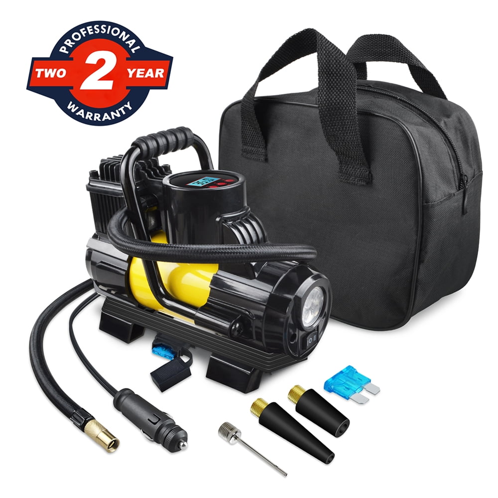 Ablegrid 12VDC Portable 150 PSI 1-Stage Air Compressor Pump