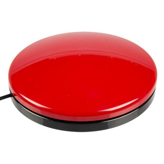 AbleNet Big Buddy Button Red | Large Adaptive Switch for Motor Disabilities (56100)