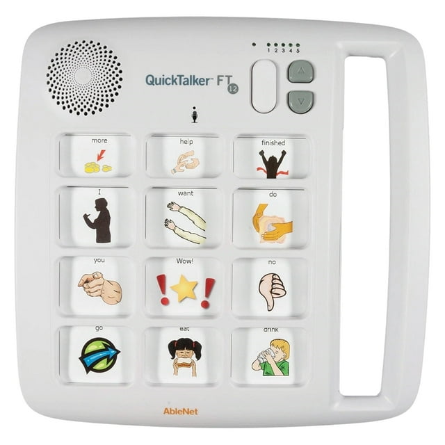 AbleNet QuickTalker 12 10000037 Interactive Electronic Learning System ...
