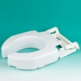 thumbnail image 1 of Ableware 725680001 Secure-Bolt Hinged Elevated Toilet Seat-Elongated, 1 of 3