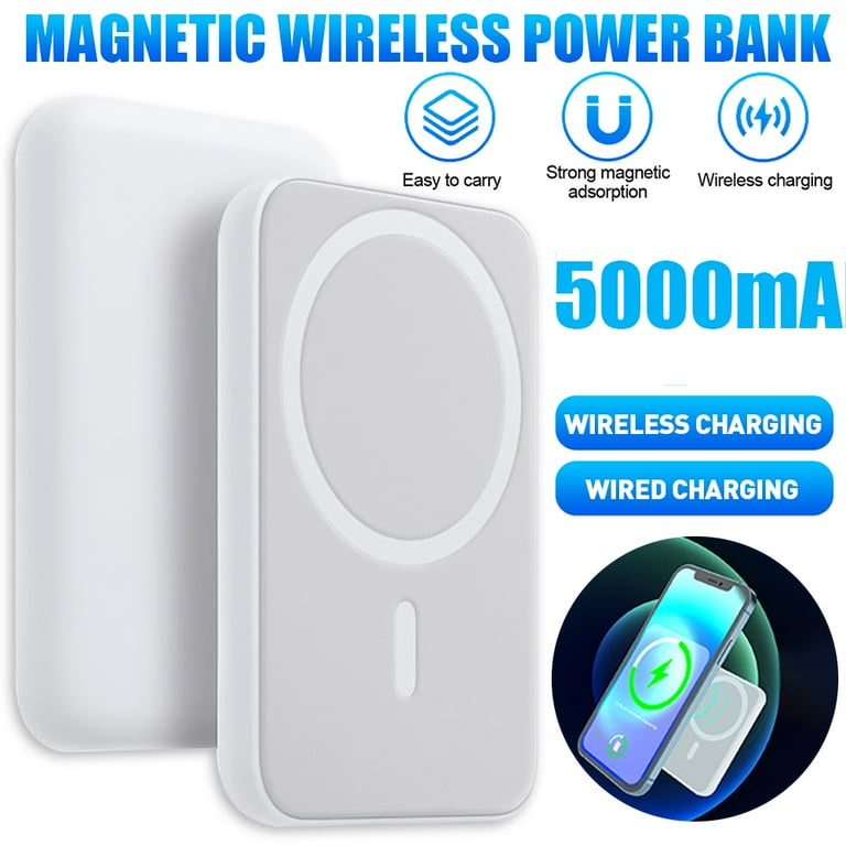 magnetic wireless power bank portable wireless phone charger amazon