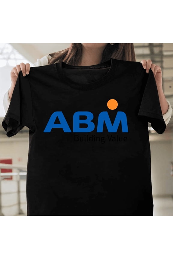 Abm Industries Building Value Company Logo Corporate Business Comfort Color Tee T50693 Unisex Graphic T-Shirt Soft Cotton, Sizes S-5XL