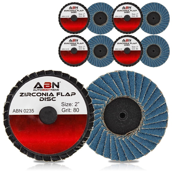 Abn Sandpaper Disc Set - T27 High Density Zirconia Alumina Sander Pads 10Pk