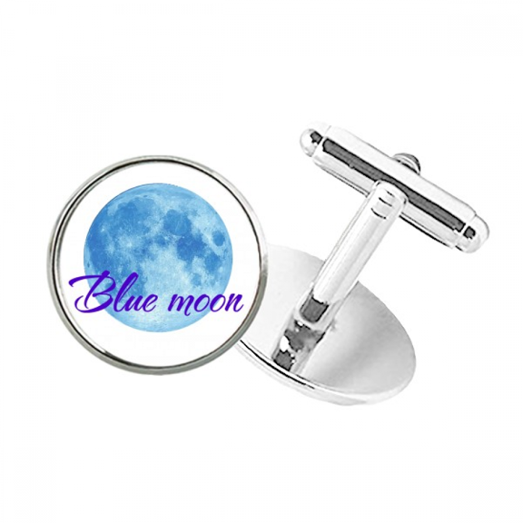 Abnormal Common Knowledge English Language Culture Round Button Cuff Clip Stud Cufflinks