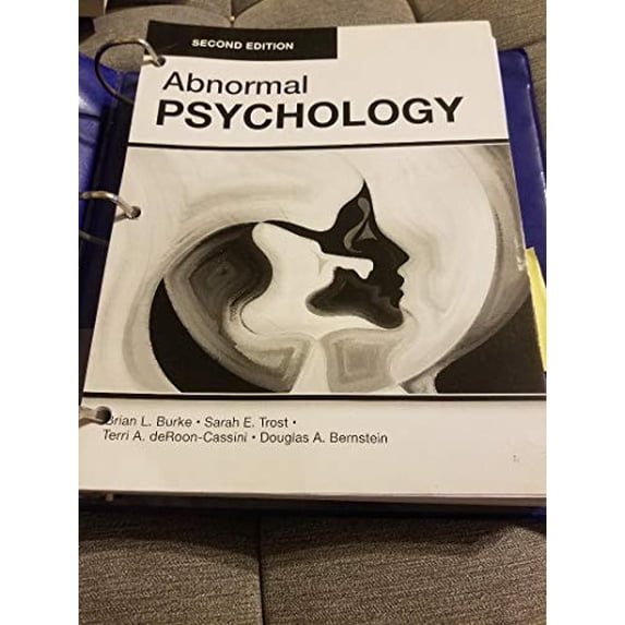 Pre-Owned Abnormal Psychology 2nd Edition Paperback