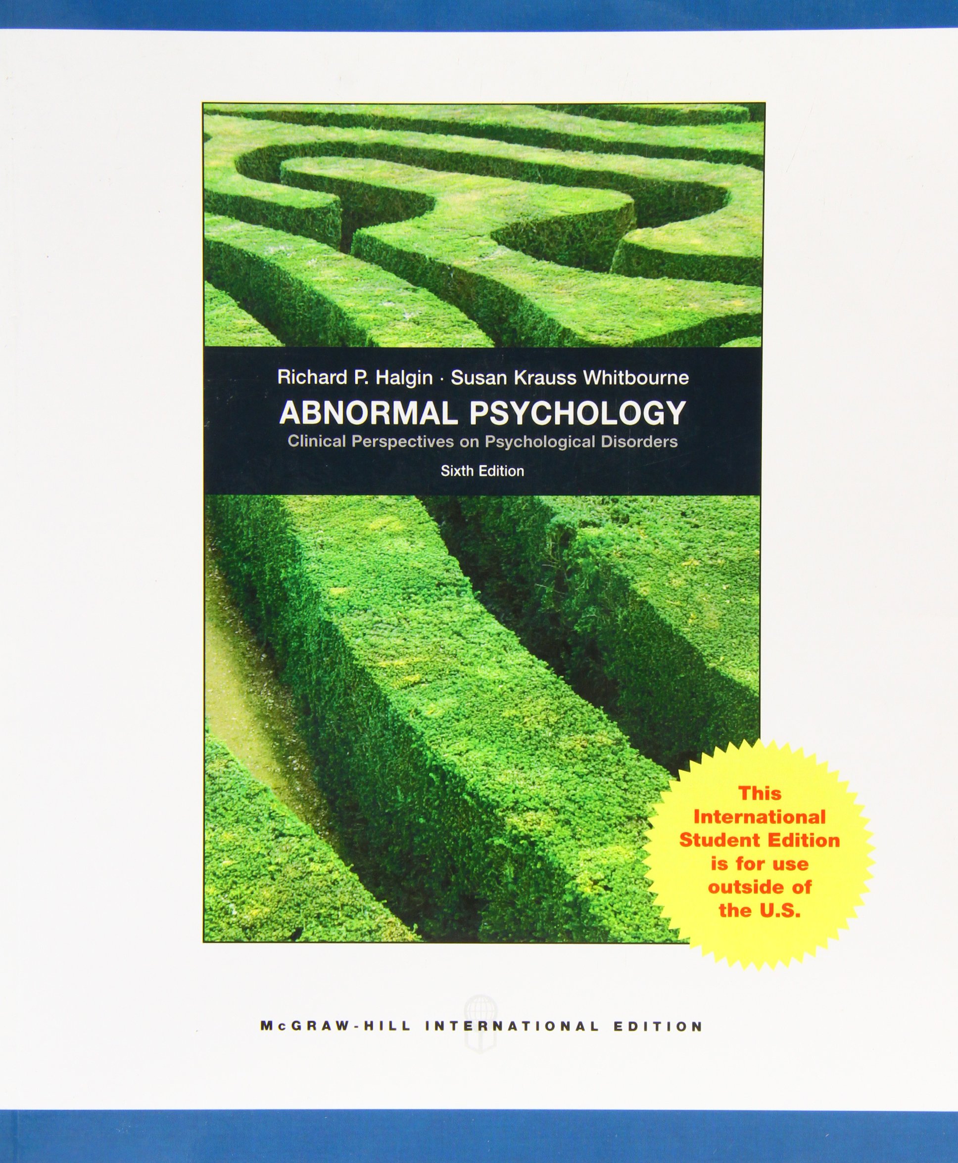 Abnormal Psychology: Clinical Perspectives on Psychological Disorders ...