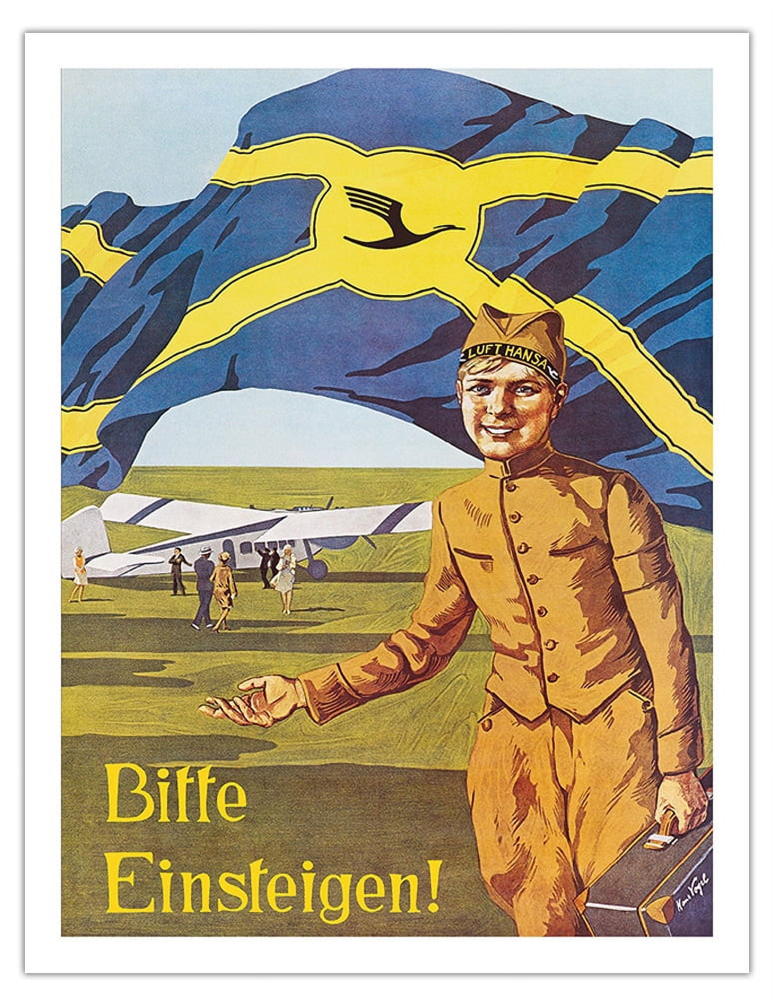 All Aboard! (Bitte Einsteigen) - Lufthansa German Airlines