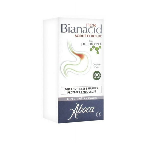 Aboca NeoBianacid Acid Reflux 14 Tablets
