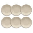 thumbnail image 1 of TarHong Planta Artisan Solid Salad Plate, 8.5", Planta (Majority Plant Based with Melamine Binder), Shatterproof, Indoor/Outdoor Entertaining, Set of 6, Birch Matte, 1 of 5