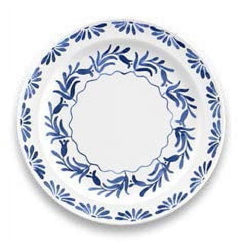 Abode Homewares by TarHong Azul Dinner Plate, 10.5" x 0.7", Set of 6