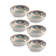 Abode Homewares by TarHong Desert Rio Low Bowl,Planta, 8/43.3 oz.Set of 6