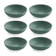 thumbnail image 1 of Abode Homwares by TarHong Planta Artisan Low Bowl, 8"/ 43.3 oz.Set of 6 Green, 1 of 5