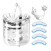 Abody Cat Water Fountain, 67oz/2L Automatic Pet Drinking Fountain with 4 Filters