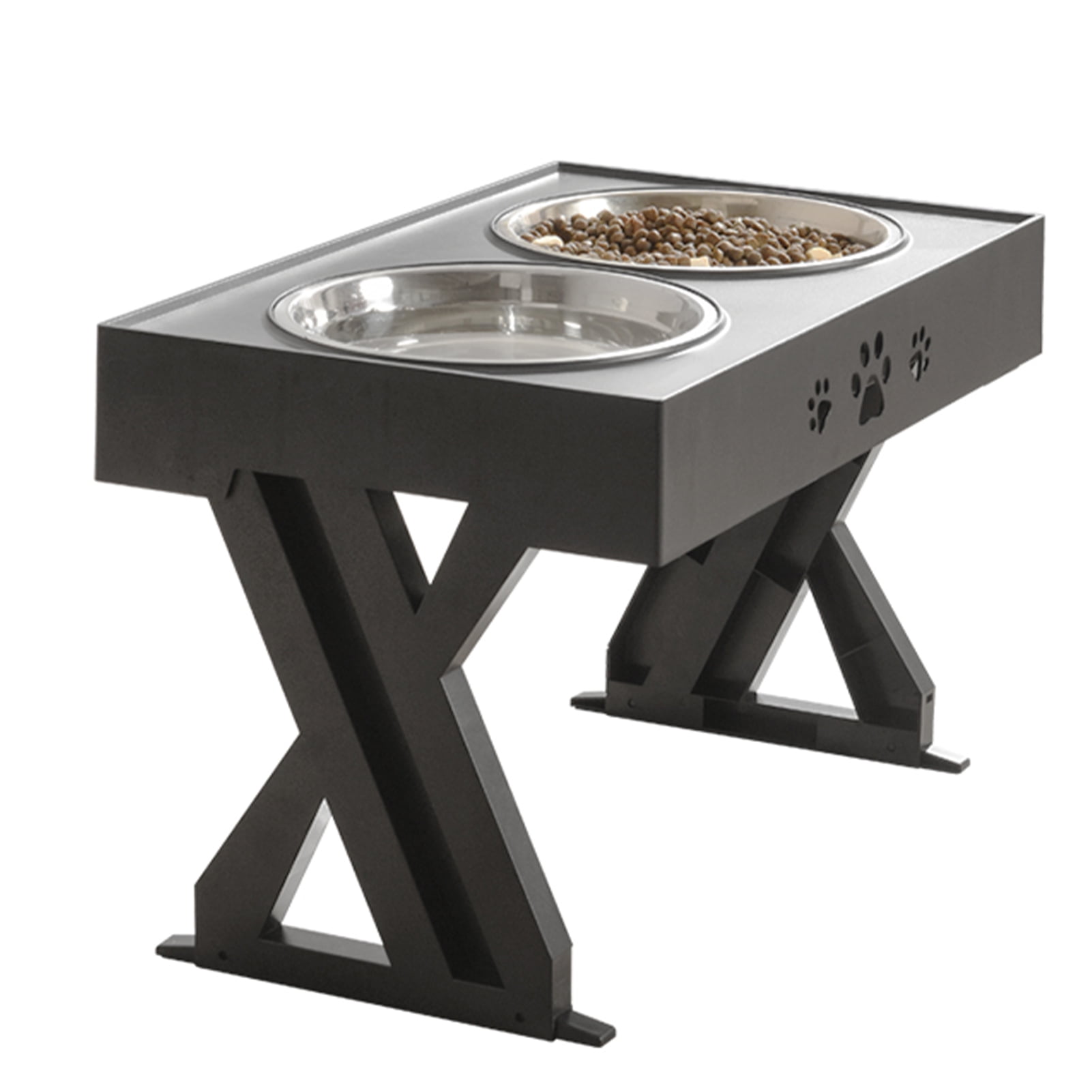 Large Raised Dog Bowl Feeding Stand – albies-boutique