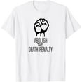 thumbnail image 1 of Abolish The Death Penalty Protest Fist Proud Socialist AOC T-Shirt, 1 of 4