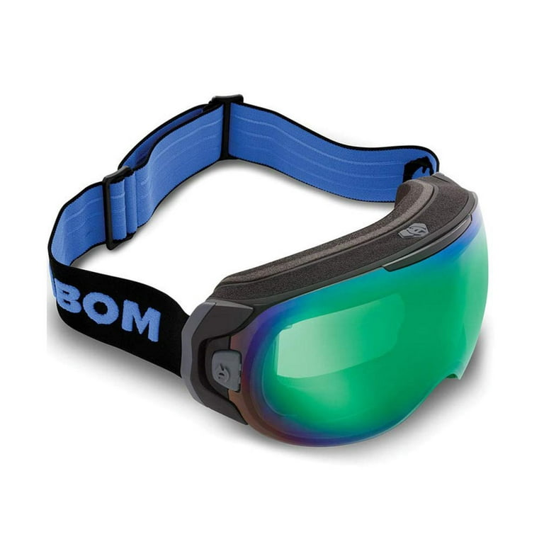 Abom ONE Goggle - Flash Green Mirror - Walmart.com