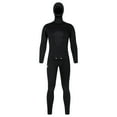 thumbnail image 1 of Abomasnow 3mm Wetsuit Mens Neoprene Diving Wet Suits Long Sleeve Back Zipper Full Body Thermal Swimsuit in Cold Water Keep Warm for Swimming Surfing, 1 of 8