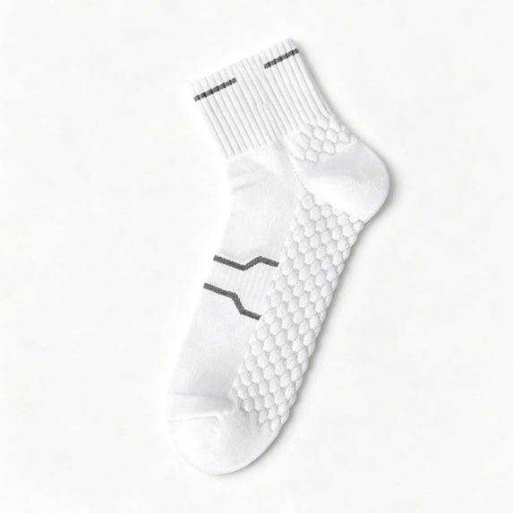 Abomasnow Ankle Compression Socks for Women Men Breathable Thick Non Slip Mid Support Athletic Running Workout Socks