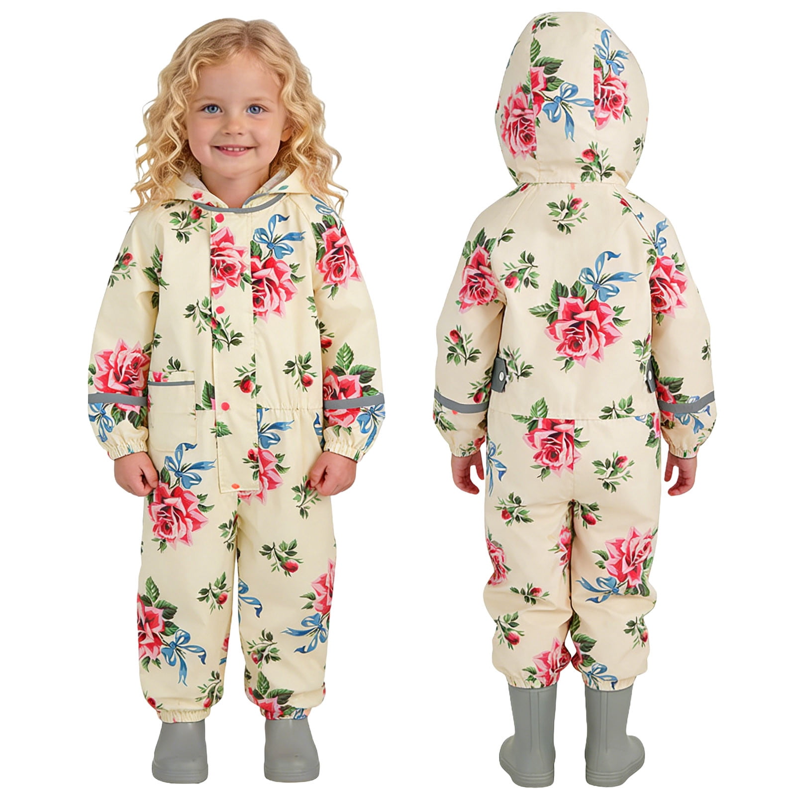 kids rainsuit (two prints available) – beo Images... Abomasnow Boys and Girls One Piece Rain Suit Long Sleeve Hooded ...