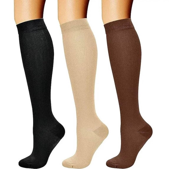 Abomasnow Compression Socks for Women & Men 15-20 mmHg- Best Support for Nurses, Running, Hiking, Recovery & Flight Socks