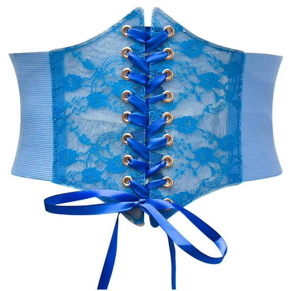 Abomasnow Corset Tops for Women Vintage Court Shapewear Bustier Adjustable Corset Waist Belt Lace Up Boned Overbust Corsets on Clearance