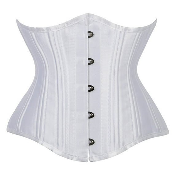 Abomasnow Corset Tops for Women Vintage Strapless Lace-Up Back Underbust Fashion Push Up Bustier Shaperwear Crop Tops on Clearance