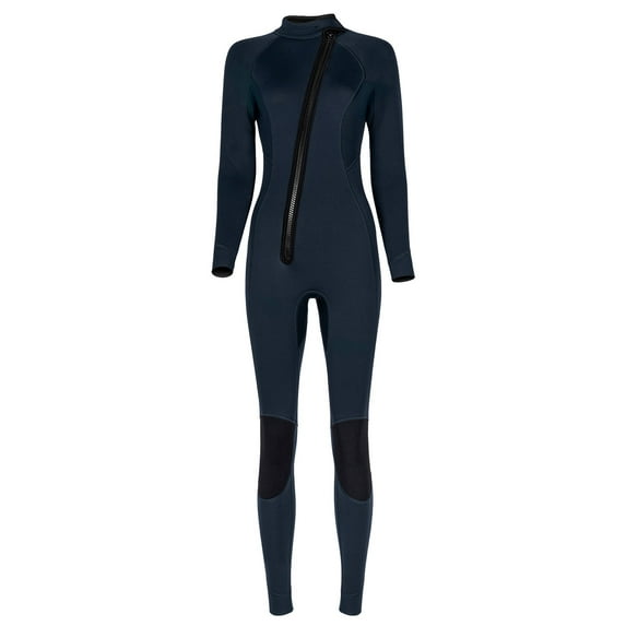 Abomasnow Full Mens Womens Wetsuit 3mm Neoprene Diving Scuba Swimming Thermal Wet Suits Front Zipper Up Cold Water Warm Swimsuit