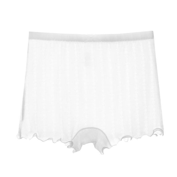 Abomasnow Girls' Boyshorts Underwear Breathable Soft Seamless Girls Panties Stretchy Breathable Modal Four Cornered Boy Shorts Leggings Age 7-18