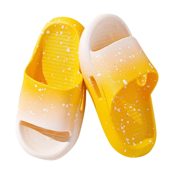 Abomasnow Girls Slide Sandals Flip Flops Compfy Shower Slippers Beach Garden Shoes for 5-12 Years