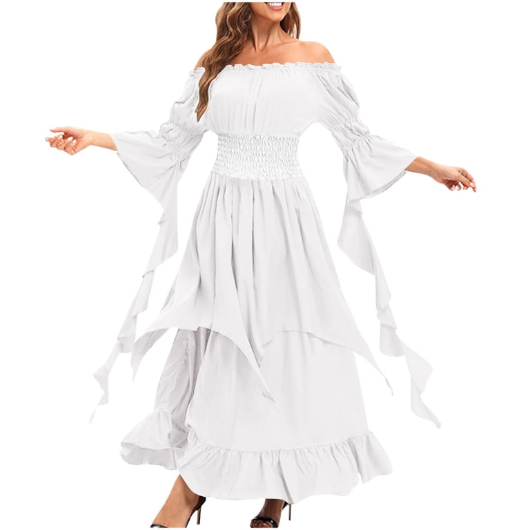 sheer medieval dress TURQUOISE MOTH