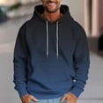 thumbnail image 1 of Abomasnow Men's Big & Tall Hoodies Winter Fall Fashion Drawstring Hoodeds Pullover Tops Long Sleeve Gradient Color Sweatshirts, 1 of 5