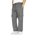 thumbnail image 1 of Abomasnow Men's Cargo Sweatpants Loose Fit Elastic Waist Wide Leg Joggers Pants Heavyweight Open Bottom Drawstring Sweat Pants S-5XL, 1 of 6