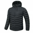 thumbnail image 1 of Abomasnow Men's Insulated Synthetic Down Puffer Jacket Winter Warm Coat Quilted Water Resistant Packable Hiking Camping, 1 of 8