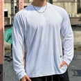 thumbnail image 1 of Abomasnow Men's Long Sleeve Shirts UPF 50+ UV Sun Protection Athletic Shirts for Hiking Running Workout Rash Guard, 1 of 4