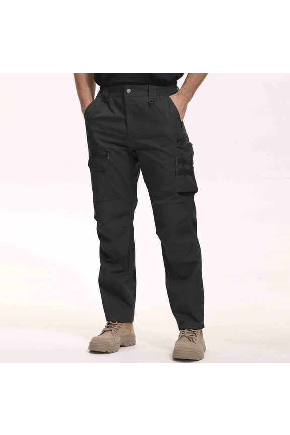 Men's Quick Dry Tactical Pants Lightweight Water Resistant Stretch Cargo Pants Military Combat Work Pants S-5XL