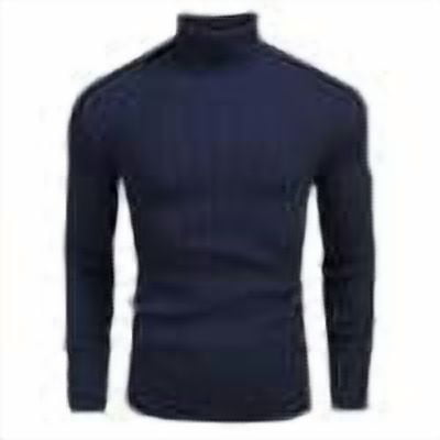 Abomasnow Men's Turtleneck Sweater Slim Fit Long Sleeve Ribbed Knitted Pullover Sweater Fall Winter Basic Layer Thermal Undrewear