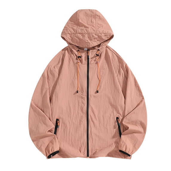 Abomasnow Men's UPF 50+ Sun Protection Hoodie Jacket Full Zip Light ...