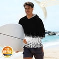 thumbnail image 1 of Abomasnow Men's UPF 50+ Sun Protection Hoodie Shirt Long Sleeve UV Fishing Outdoor Hiking Rash Guard, 1 of 6