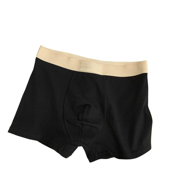 Abomasnow Mens Cotton Total Support Pouch Boxer Brief Soft Solid High Waist Stretch Underwear Moisture-Wicking Everyday Boxers on Clearance