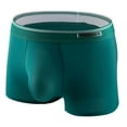 thumbnail image 1 of Abomasnow Mens Seamless Total Support Pouch Underwear Breathable Ice Silk Low Rise Boxer Briefs Solid Stretch Everyday Athletic Underwears, 1 of 3