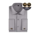 thumbnail image 1 of Abomasnow Mens Wrinkle Free Cotton Dress Shirts Regular Fit Stretch Button Down Formal Shirt Long Sleeve Wedding Casual Shirts, 1 of 5