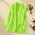 thumbnail image 1 of Abomasnow Oversized Blazers for Women Business Casual Open Front Shawl Lapel Work Office Blazer Lightweight Long Sleeve Jackets with Pockets S-3XL, 1 of 7