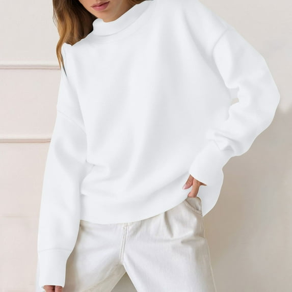 Abomasnow Oversized Sweatshirts for Women Comfy Long Sleeve Crewneck Pullover Tops Fall Winter Fashion Outfits Clothes
