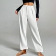 thumbnail image 1 of Abomasnow Palazzo Pants for Women Dressy High Elastic Waisted Business Casual Wide Leg Trousers Pant, 1 of 7