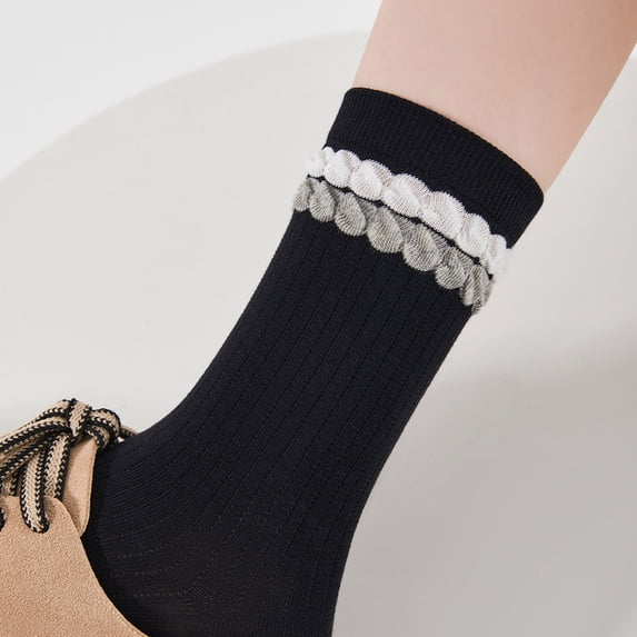 Abomasnow Summer Dress Socks Womens Cute Extremely Soft Thin Crew Socks Lightweight Trouser Non-Binding Comfy Preppy Stocking