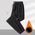 thumbnail image 1 of Abomasnow Sweatpants for Men Loose Fit Elastic Waist Drawstring Tapered Pants Heavyweight Fleece Line Workout Athletic Jogging Pants with Pockets on Clearance, 1 of 4