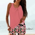 thumbnail image 1 of Abomasnow Tankini Swimsuits for Women 2026 Two Piece Sleeveless U-Neck Bathing Suits Swim Tank Top with Boyshorts S-2XL, 1 of 7